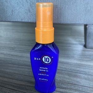 It’s a 10 miracle leave in with Keratin